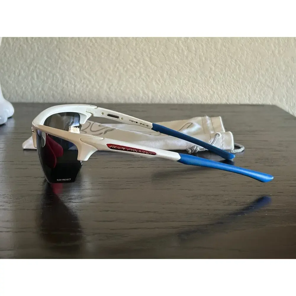 Rudy Project Rydon Sport Sunglasses White Mirrored  Cycling Running Triathlon